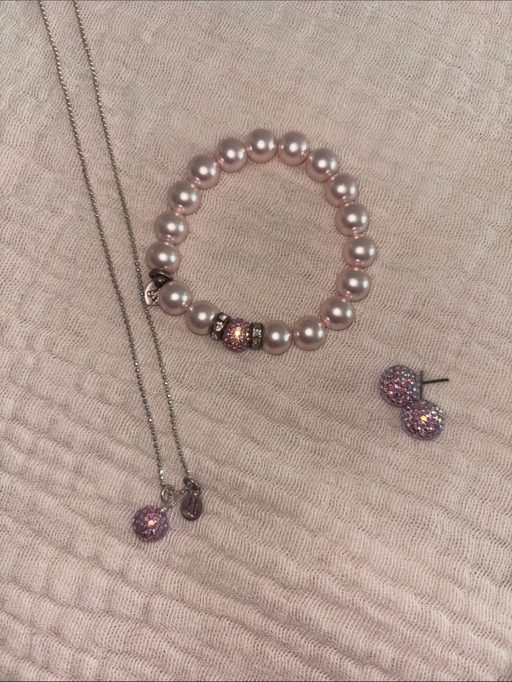 Hillberg & Berk Blush Sparkle Set